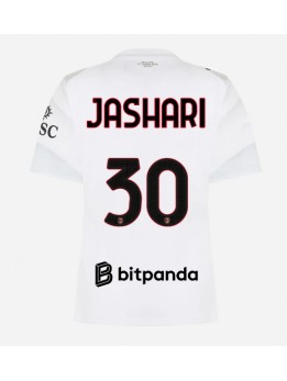 Ženski Nogometna dresi replika AC Milan Ardon Jashari #30 Gostujoči 2026-27 Kratek rokav Ženski Nogometna dresi replika AC Milan Ardon Jashari #30 Gostujoči 2026-27 Kratek rokav